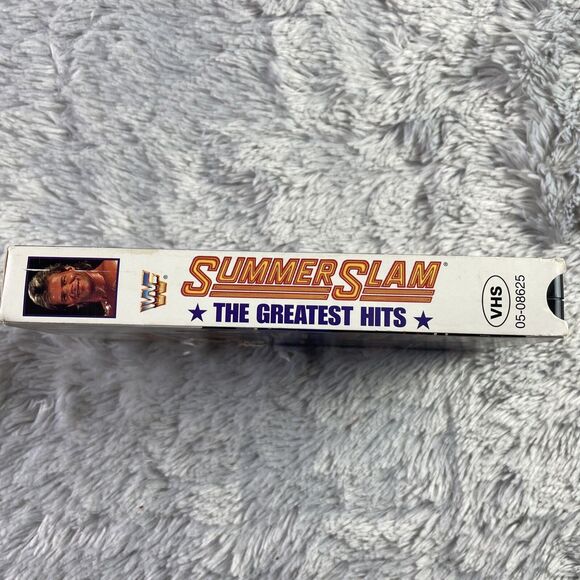 WWF SummerSlam The Greatest Hits (VHS, 1994) WWE Vintage 90s Yokozuna Lex Luger - Picture 4 of 15